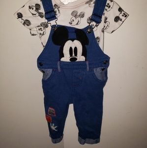 Mickey mouse overalls